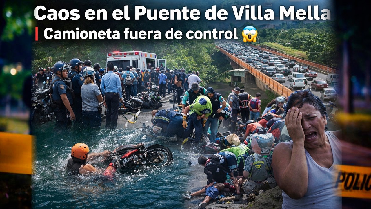 Caos en el Puente de Villa Mella | Camioneta fuera de control 😱