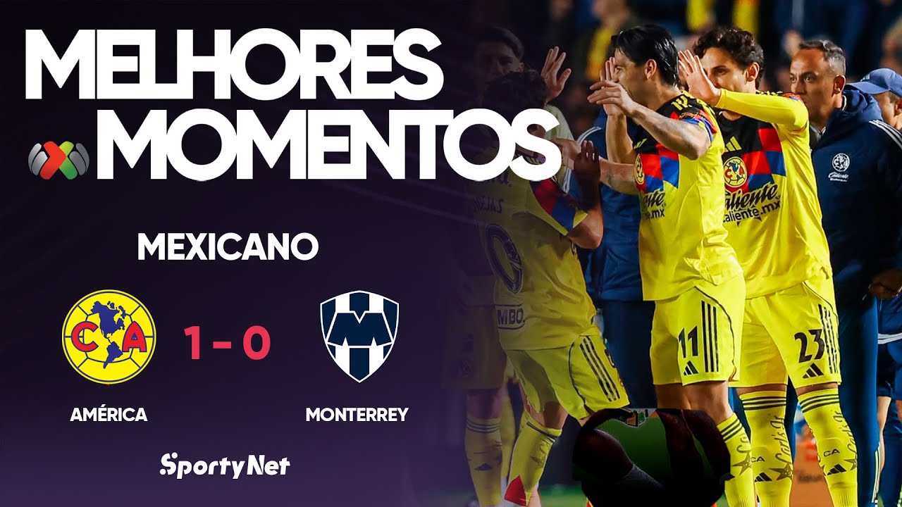 AMÉRICA DO MÉXICO VENCE O MONTERREY NA ESTREIA DE VEIGA! – Melhores Momentos