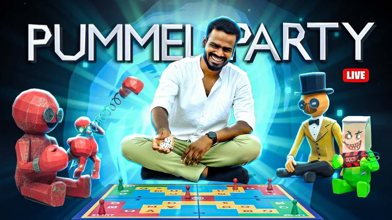 PUMMEL PARTY GAMEPLAY [ STREAMERs vs BOOMERs ]  #33