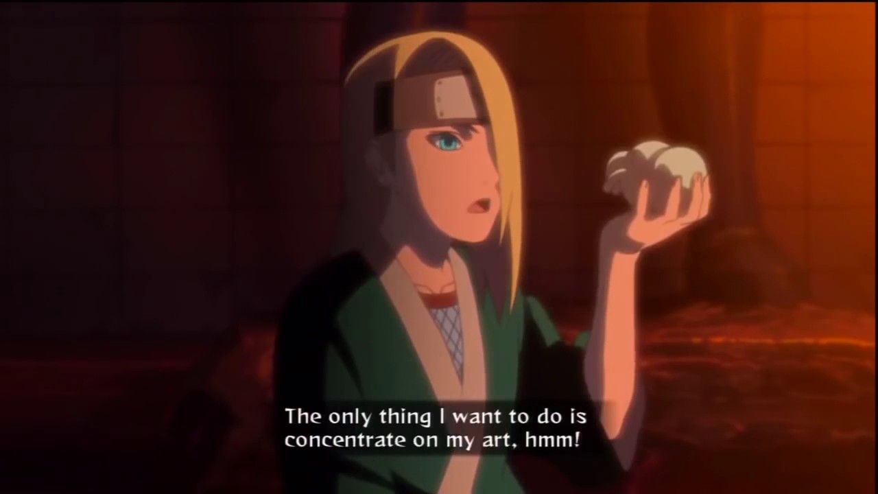 Naruto Shippuden Creation of Akatsuki - Deidara