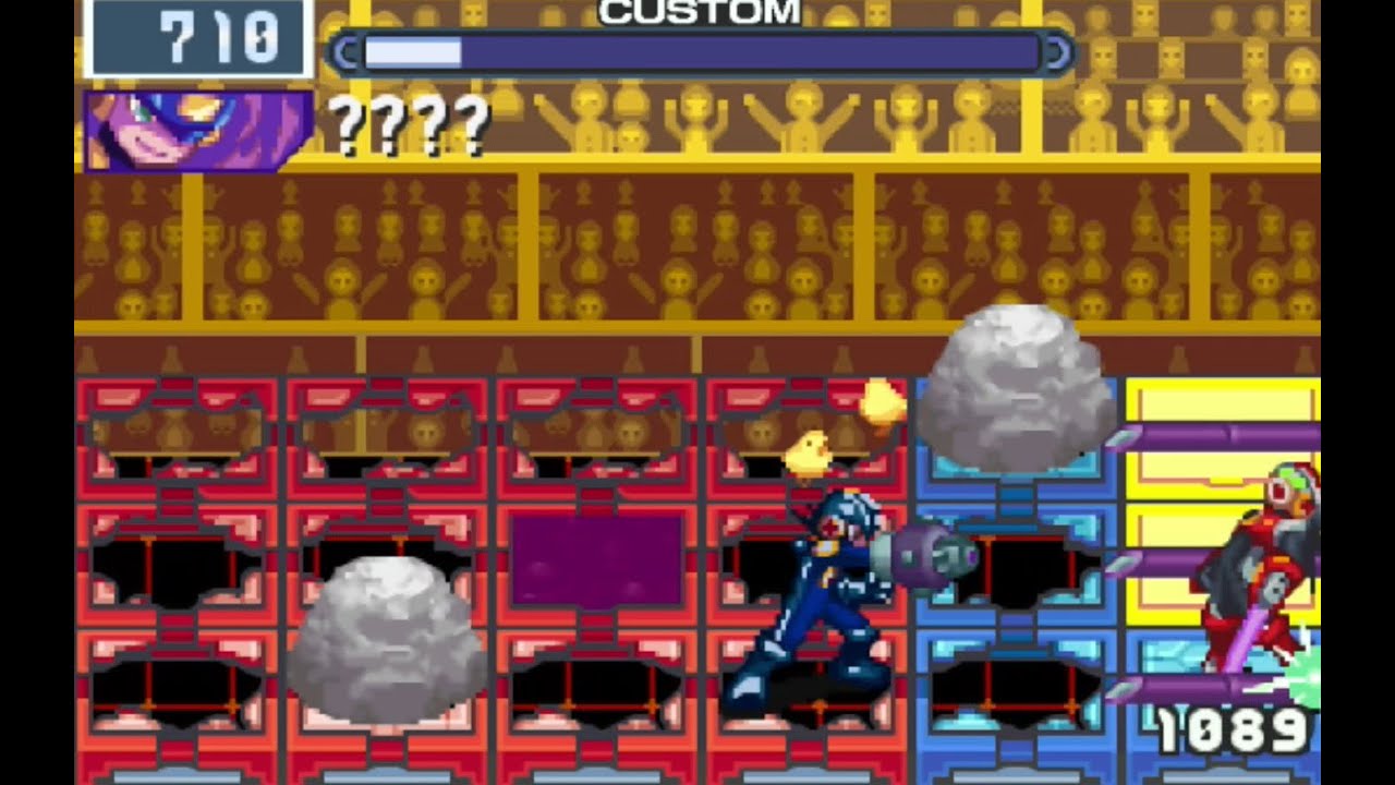 アドコレ ロックマンエグゼ4 シニア BM悪 穴ソル×(超)強化ノイズ Ver2 VS BM善