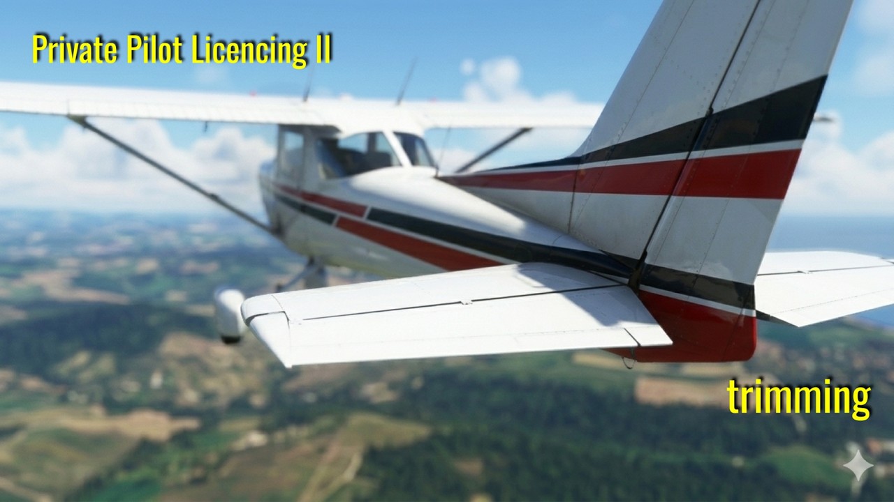 Virtual PPL licensing | Trimming | MSFS