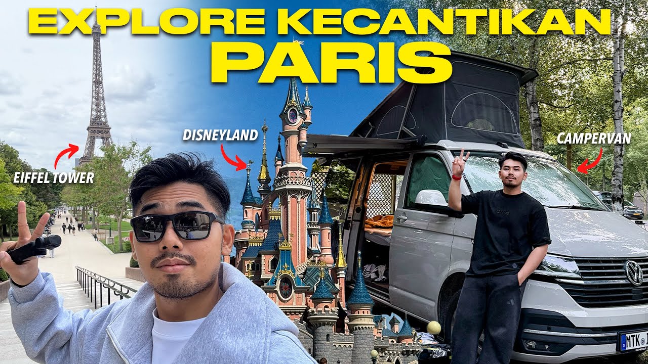 Explore Paris Dengan Campervan, Misteri Catacombs & Disneyland! &ndash; TRAVELOG Europe (Part 1)
