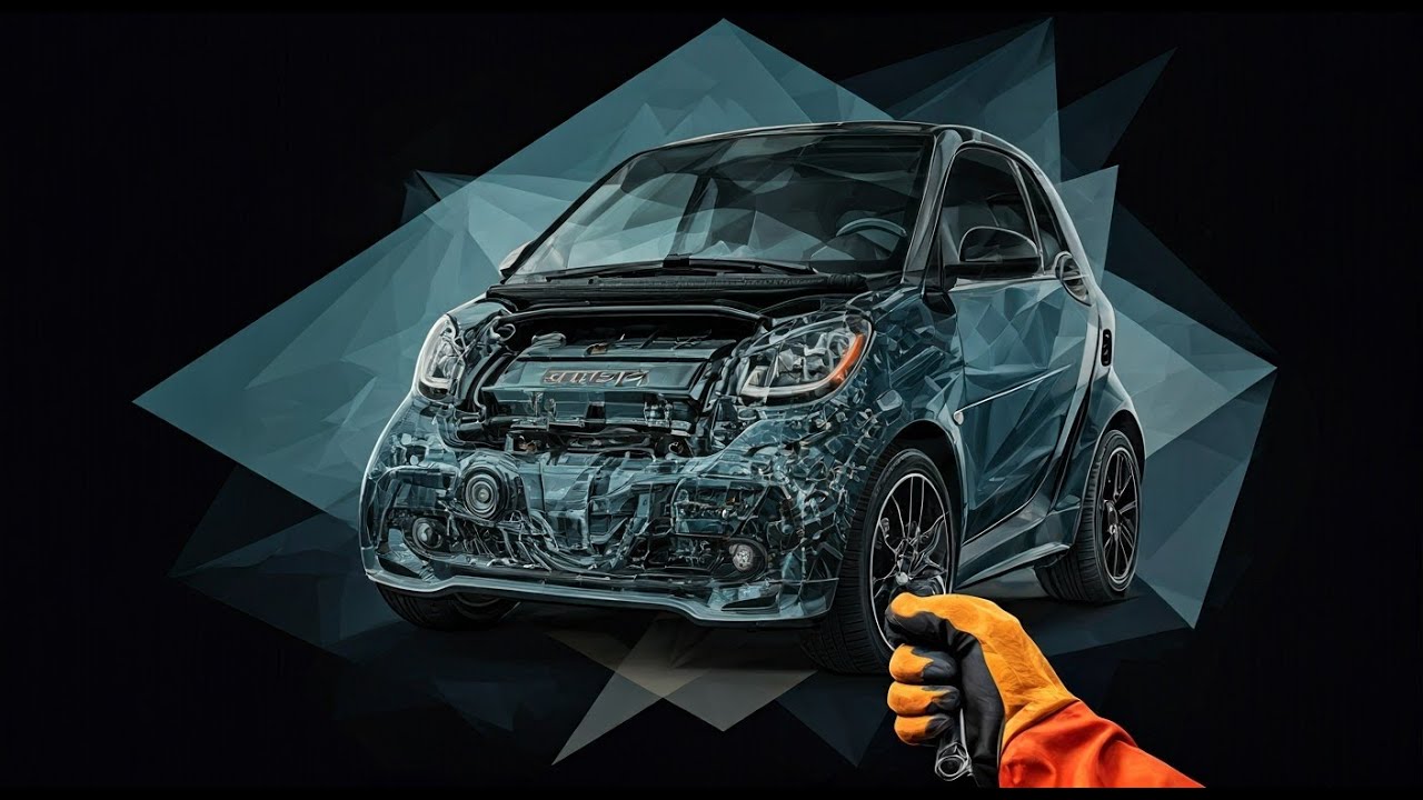 Замена охлаждающей жидкости на #smart453 Не забудьте прочитать описание!!.