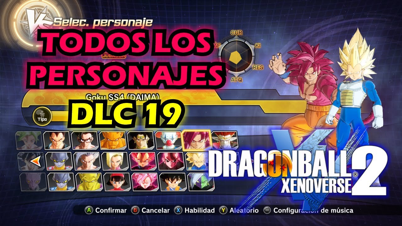 Todos los personajes, trajes y escenarios de Dragon Ball Xenoverse 2 DLC 19 (2025) | DB Daima