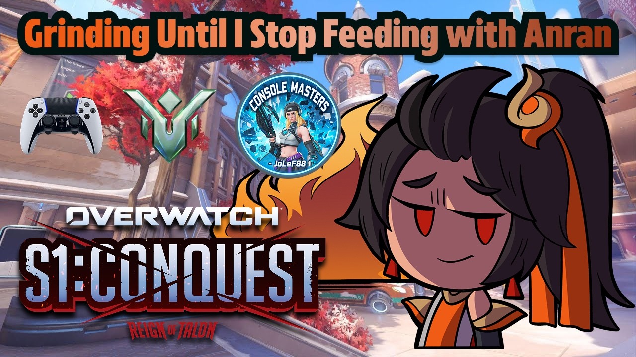 Grinding DPS Anran Until I Stop Feeding | JoLeF88 5v5 OW Console