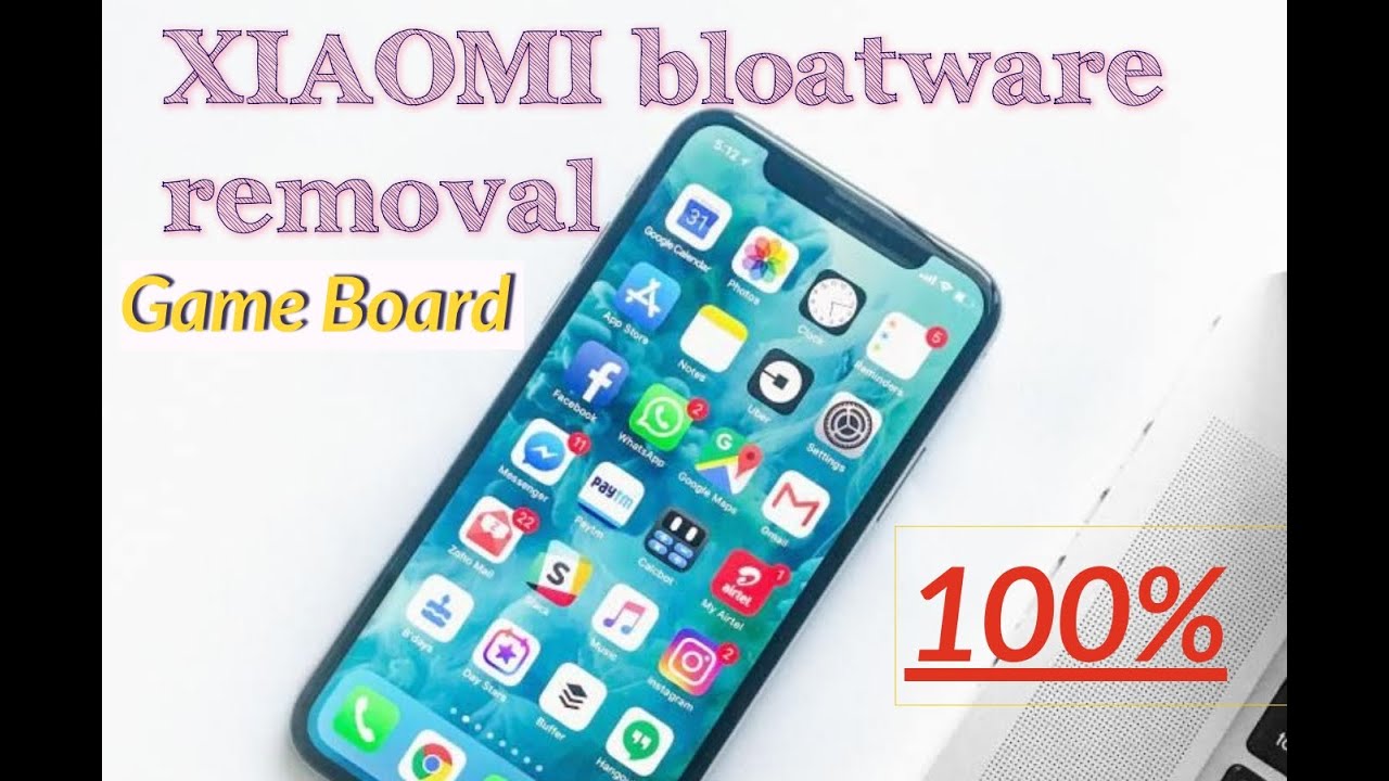 How To Remove Bloatware From Any Xiaomi Devices (Without Root): Easiest Way! | game board |
