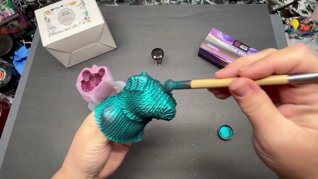 #561 You are going to love the new LET'S RESIN Bear and Axolotl Molds! @LETSRESIN