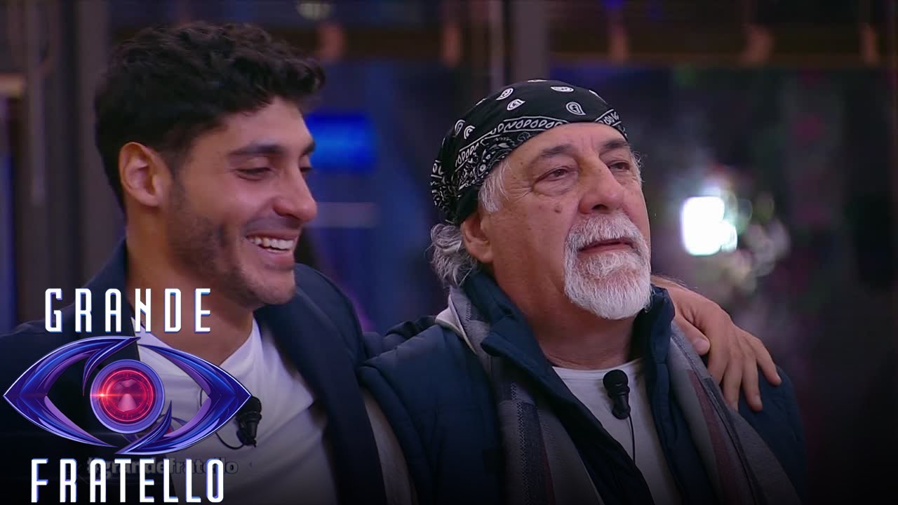 Grande Fratello - Javier Martinez incontra il papà Mariano
