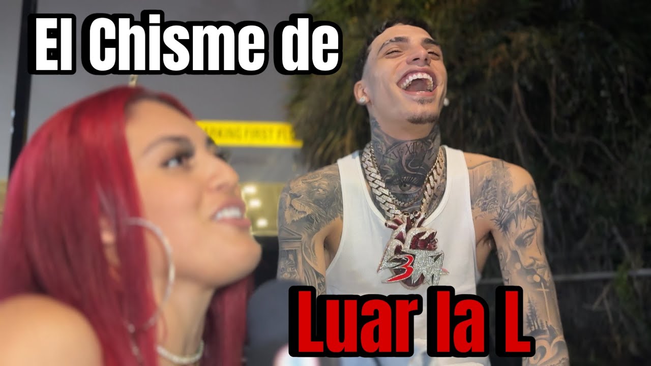 LUAR LA L por poco se queda sin carro y sin Versace