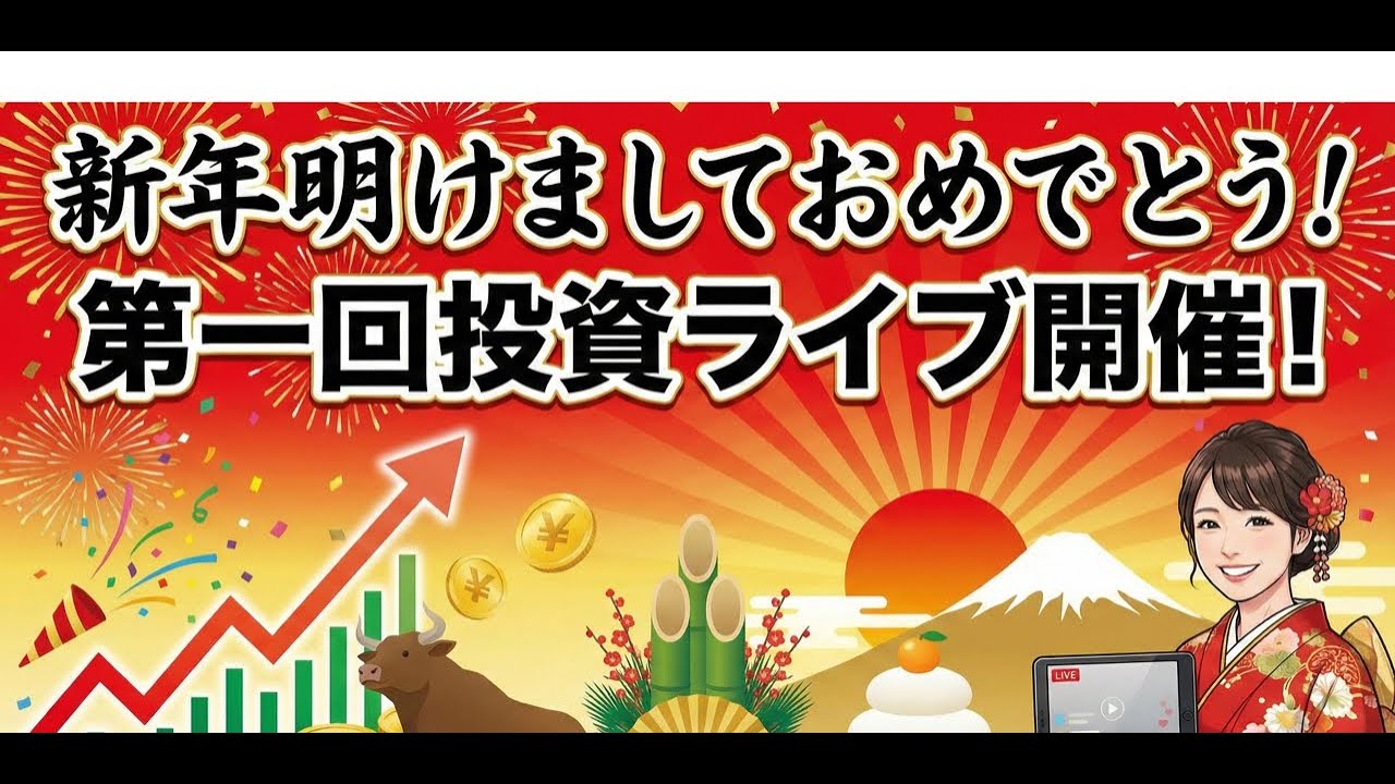 新年1発目のライブ開催！