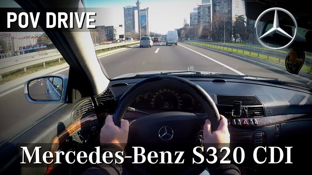 2001 Mercedes-Benz S-Class W220 [ S320 CDI ] - POV DRIVE