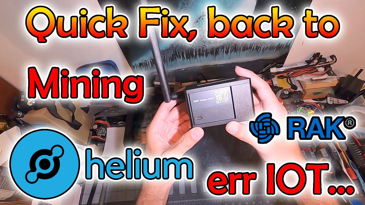 Fixing my Rak Helium Hotspot Finally...