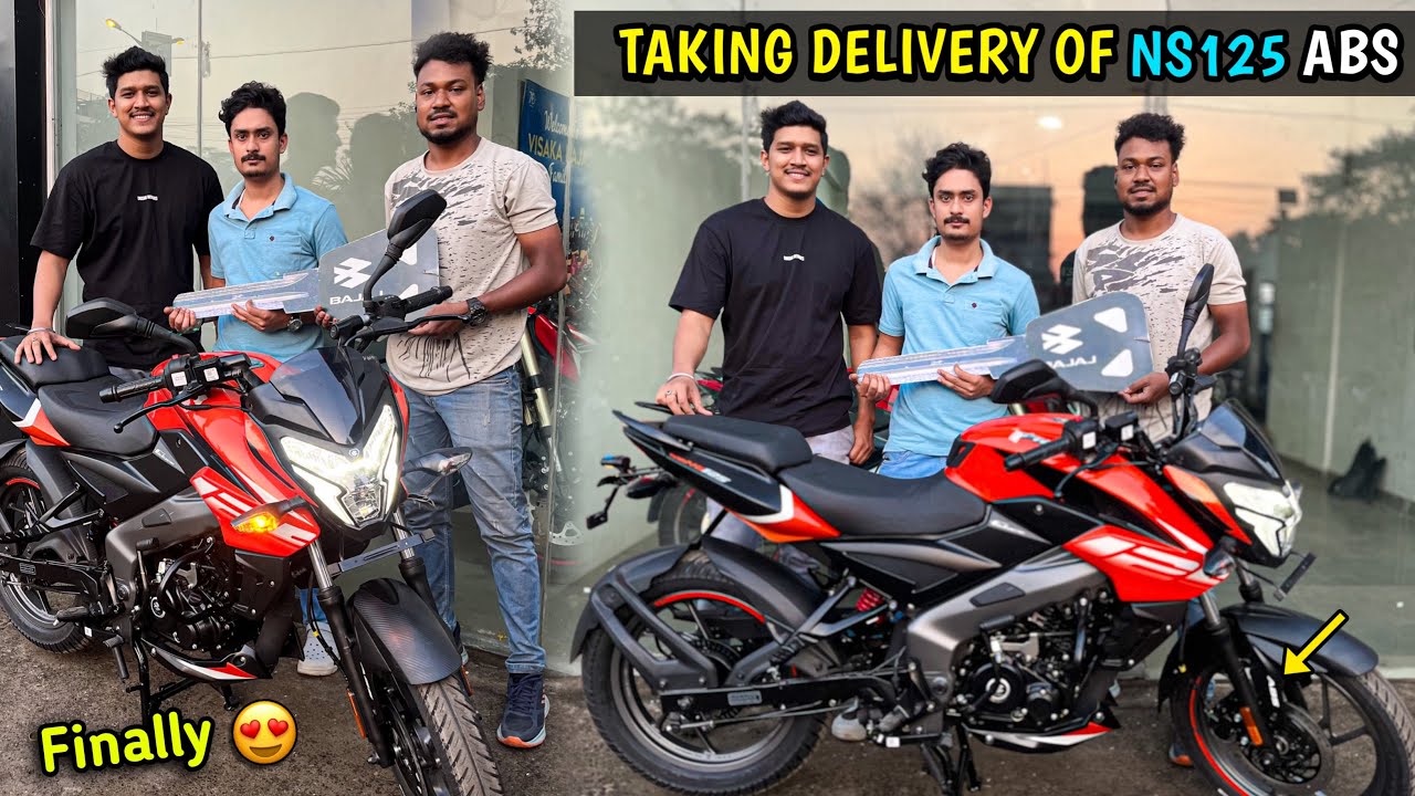 Finally Taking Delivery of 2025 Bajaj Pulsar NS125 ABS 🔥😍 New Model | NS125 ABS Model |
