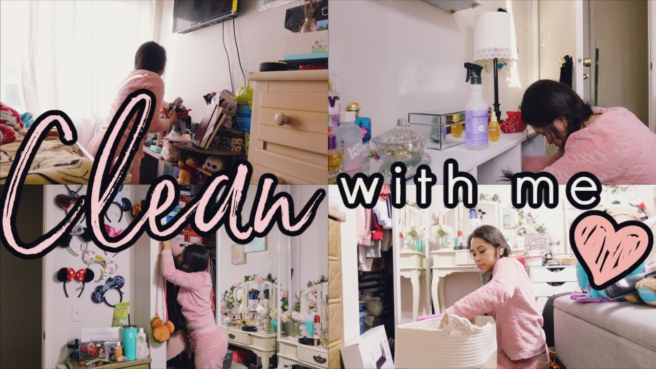CLEAN WITH ME | DECLUTTER 2021 | CLEAN MY ROOM WITH ME | CLEAN WITH ME 2021 | CLEANING MOTIVATION ❤️