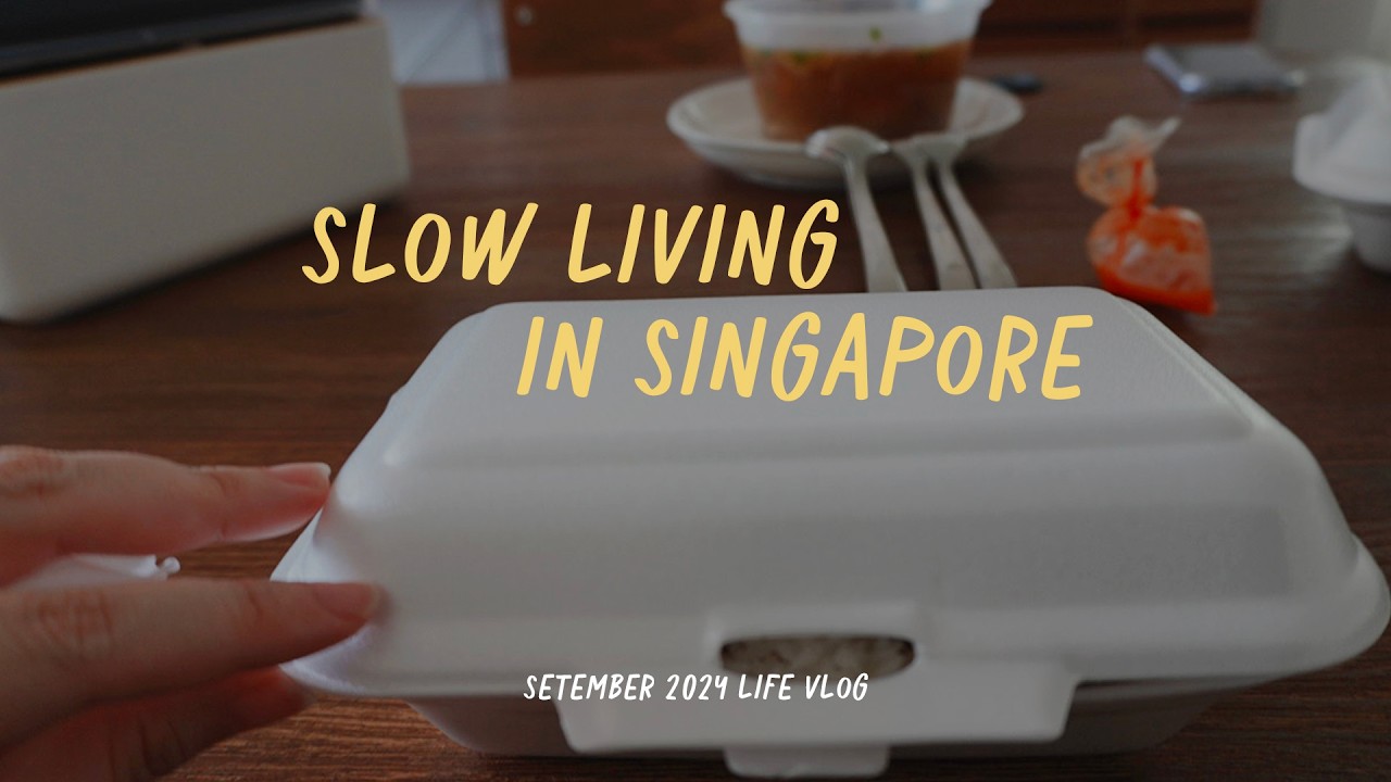 Slow living in Singapore: local food, new tampines eateries, cooking kimchi jjigae