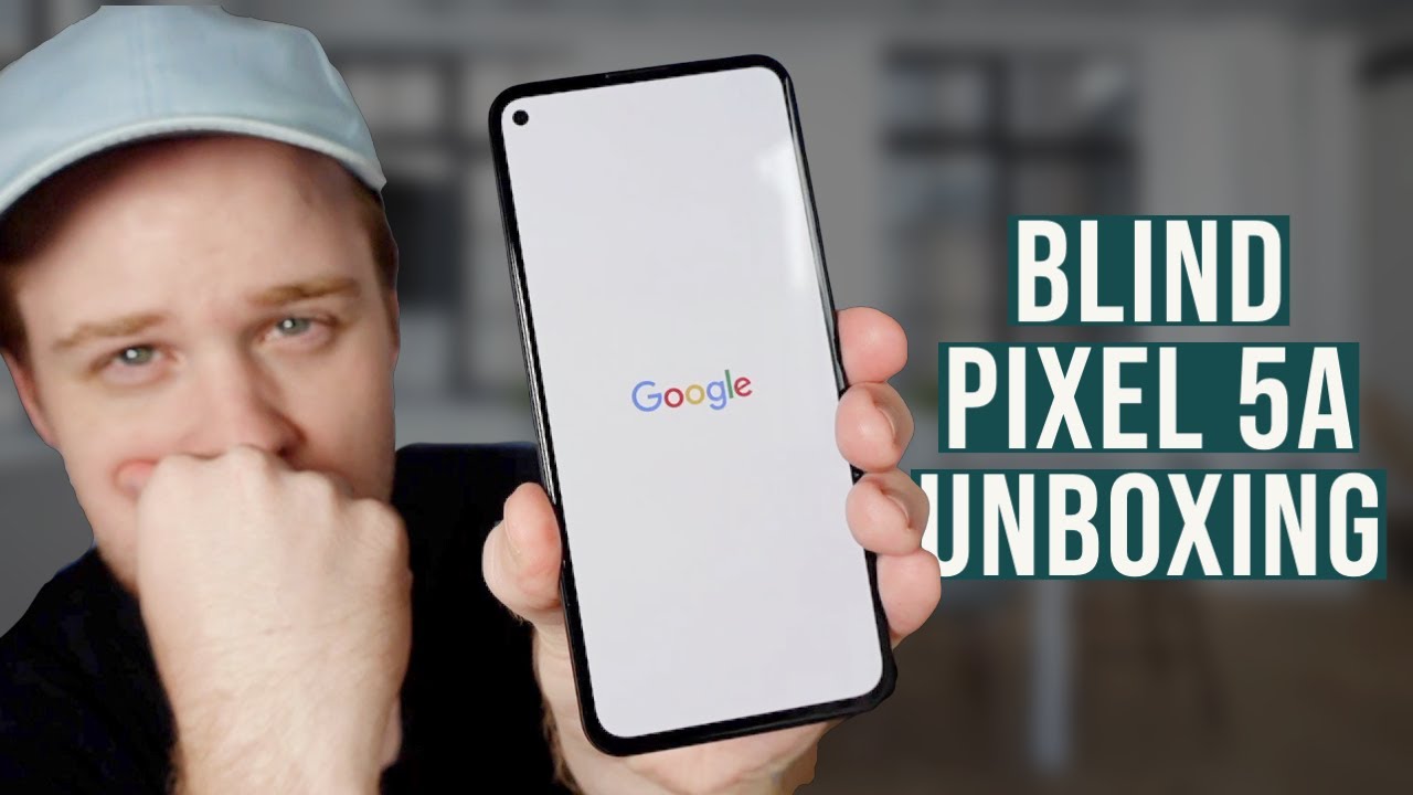 Blind Unboxing My First Google Phone - Pixel 5a 5G | Accessibility First Impressions