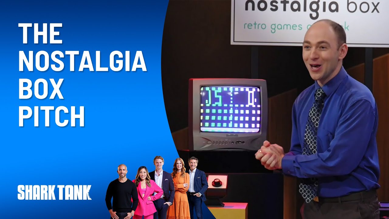 The Nostalgia Box Pitch | Shark Tank | Channel 10