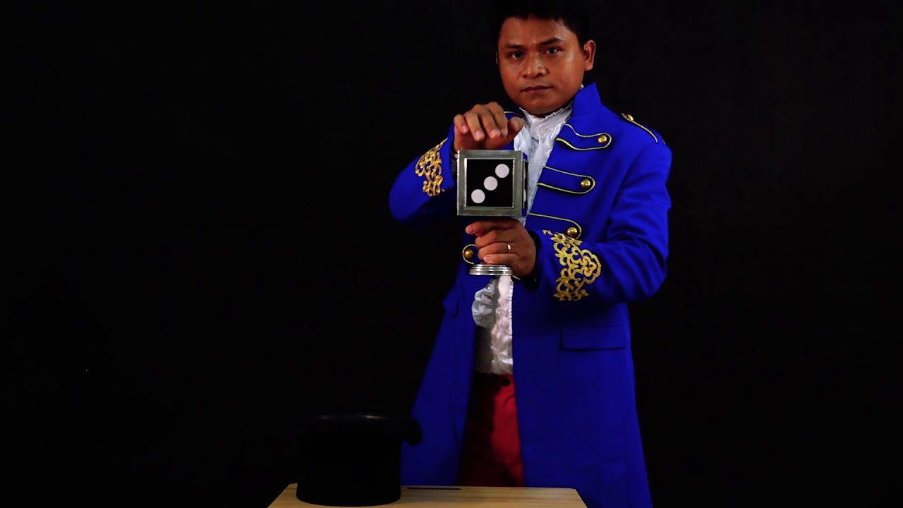 Dice throught hat magic trick - 7 Magic
