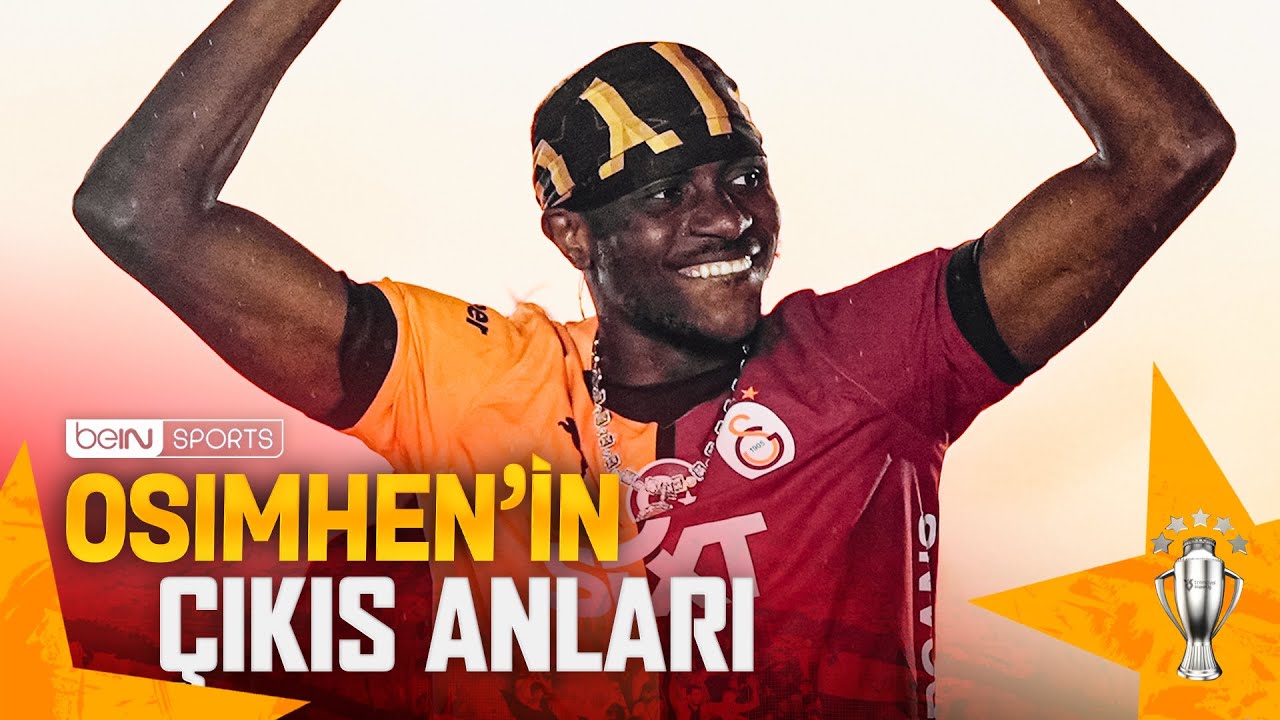 Victor Osimhen'in Sahneye Çıkış Anları | Galatasaray'ın 25. Şampiyonluk Kutlamaları Özel