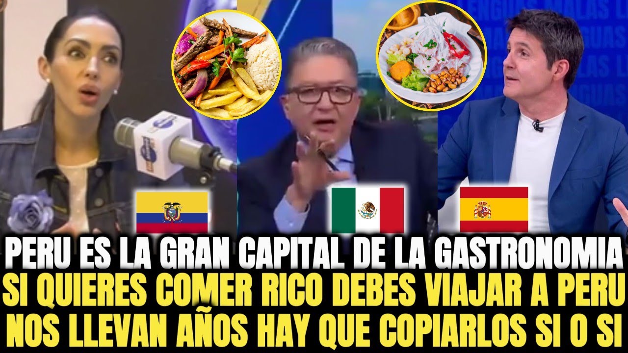 HAY QUE COPIARLOS: PRENSA EXTRANJERA MARAVILLADA CON LA GASTRONOMIA PERUANA