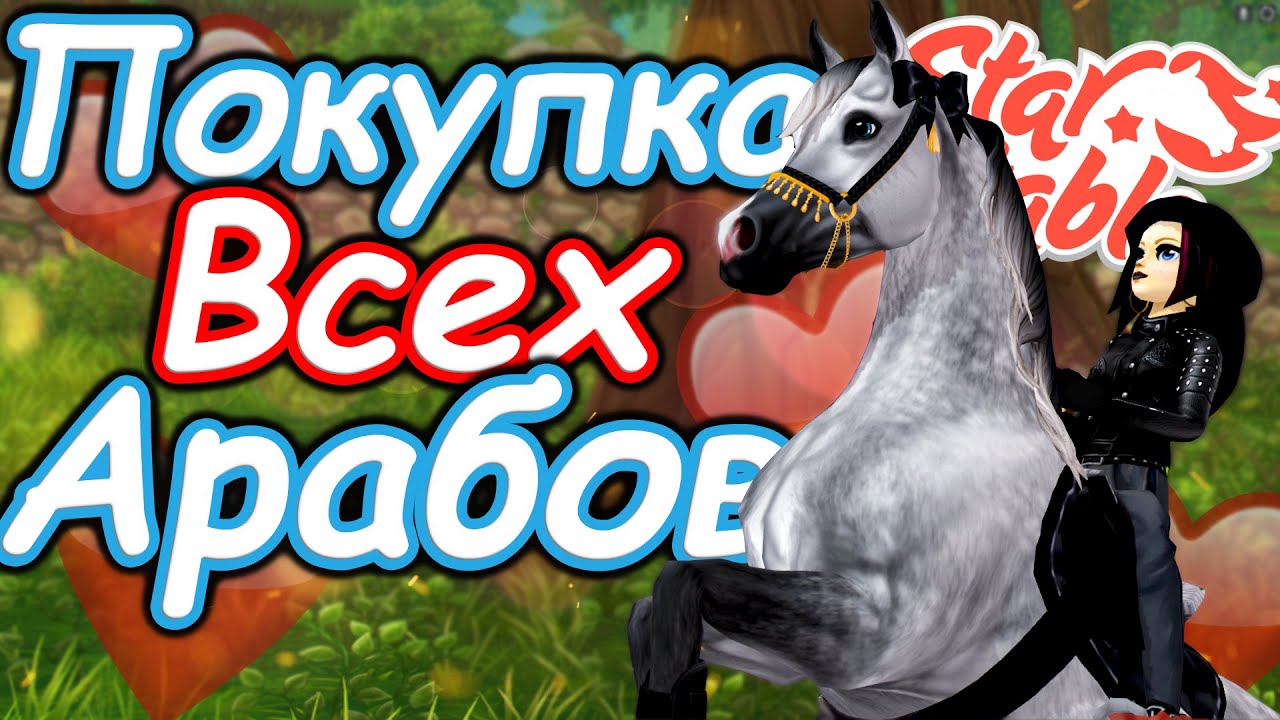 ПОКУПКА ВСЕХ МАСТЕЙ АРАБОВ! | НОВАЯ АРАБСКАЯ ЧИСТОКРОВНАЯ ЛОШАДЬ! | STAR STABLE