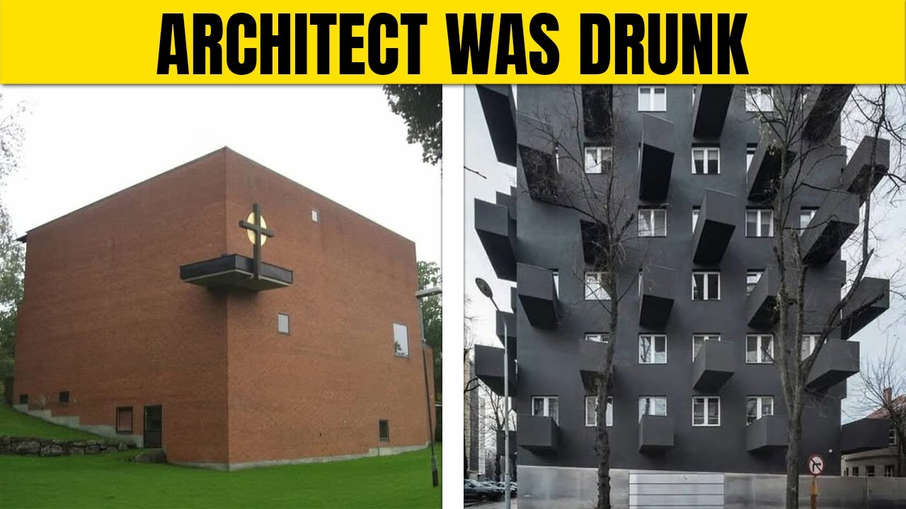 Building Fails That Prove The Architect Was Drunk On The Job