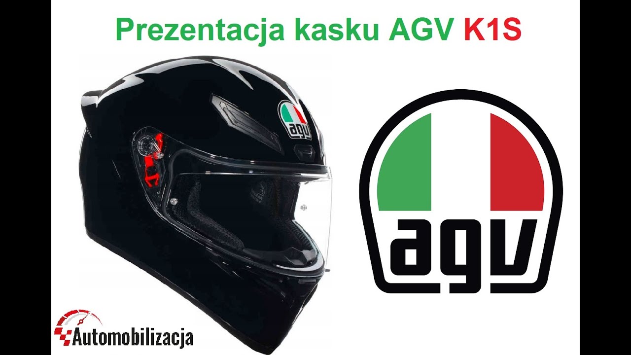 Prezentacja kasku integralnego AGV K1S [2025]