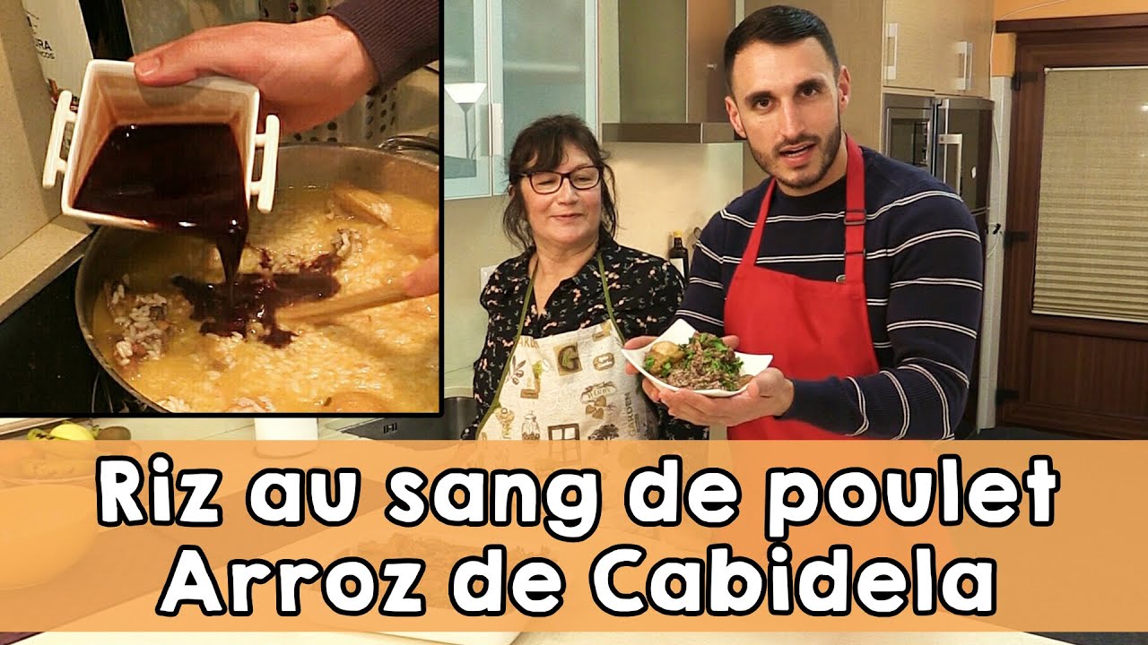 Riz au sang de Poulet - Arroz de Cabidela - Avec Maria Rosa et Rodolphe de Ro et Cut