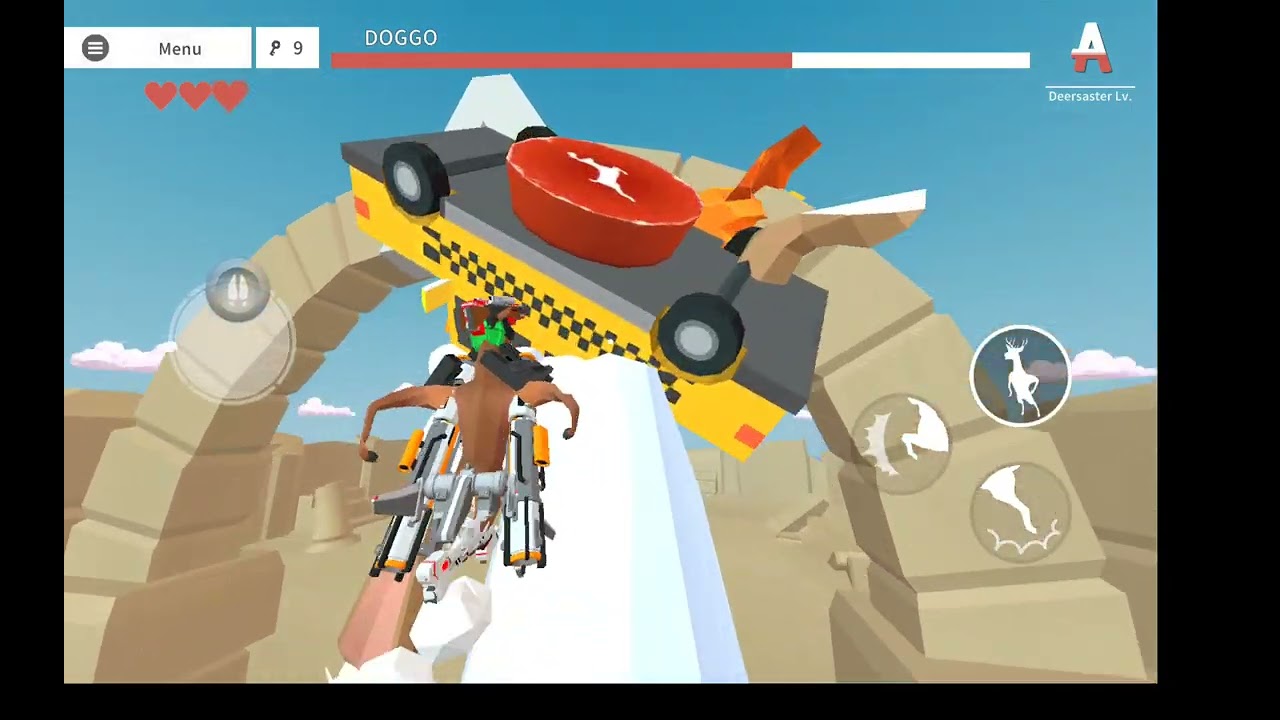 Hari ini kita bermain game deer simulator dari 2026