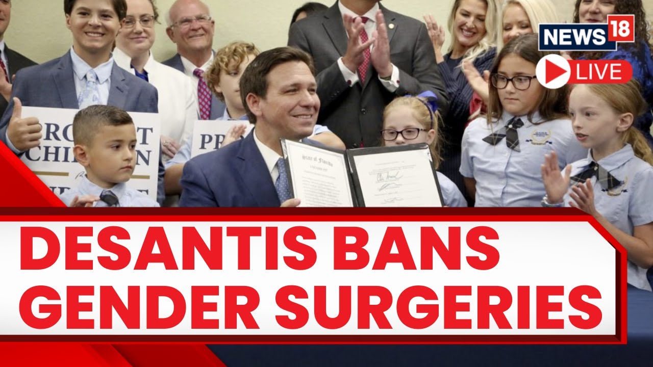 DeSantis Signs Law Allowing Trans Kids To Be Taken From Their Families | Desantis Speech | LIVE