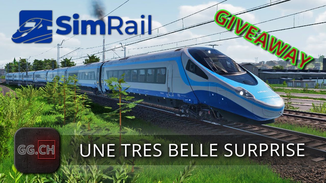 SimRail - FR - First Look | Nouveau simu de train qui vient mettre un coup de pied à la concurrence.