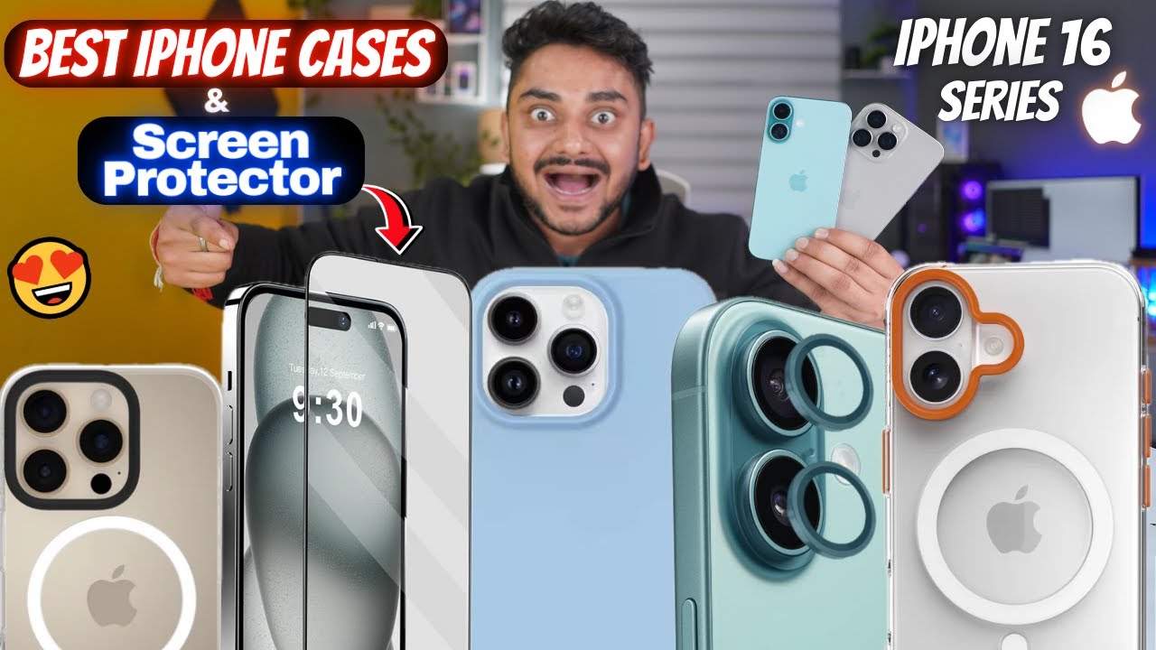 The Best Cases and Screen Protectors for iPhone 16, 16 Plus, 16 Pro & 16 Pro Max 🔥🔥🔥