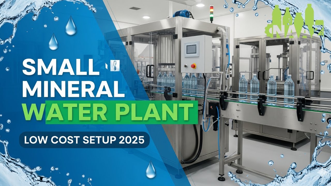 Mineral Water Plant | Small Scale Bottling Business 2025 #mineralwaterplant