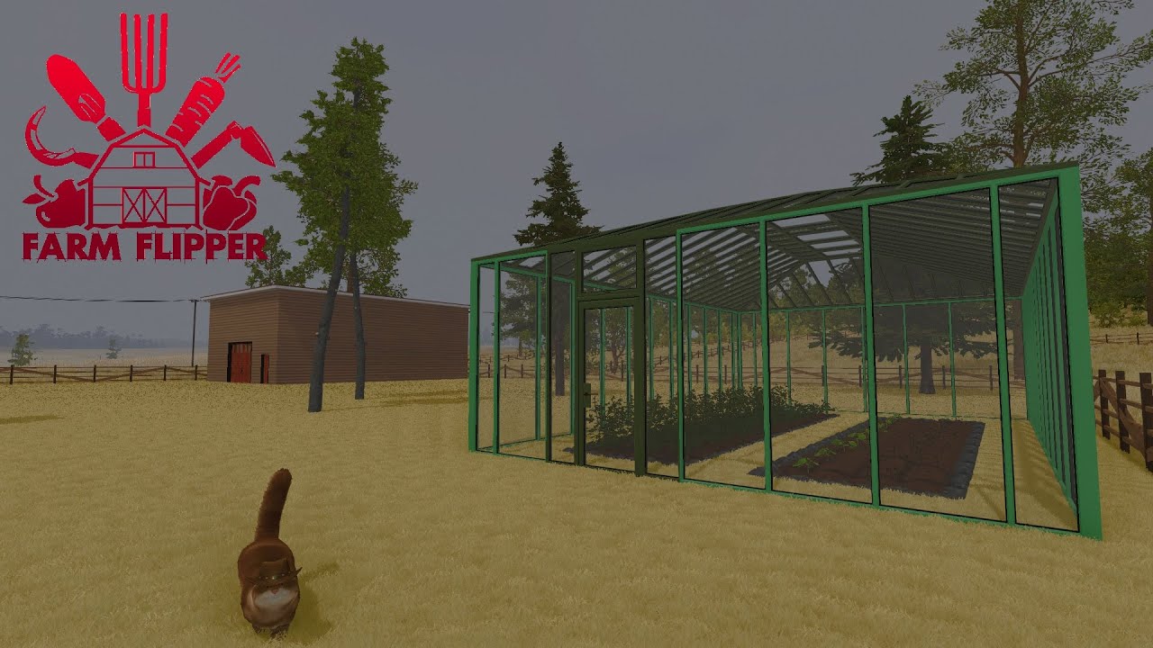 Adding A Greenhouse After New Job ~ House Flipper Farm DLC