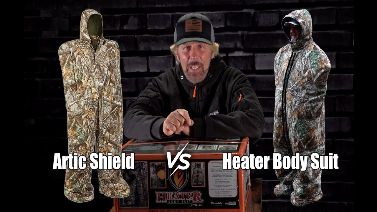 Heater Body Suit vs Artic Shield Body Insulator Suit Comparison
