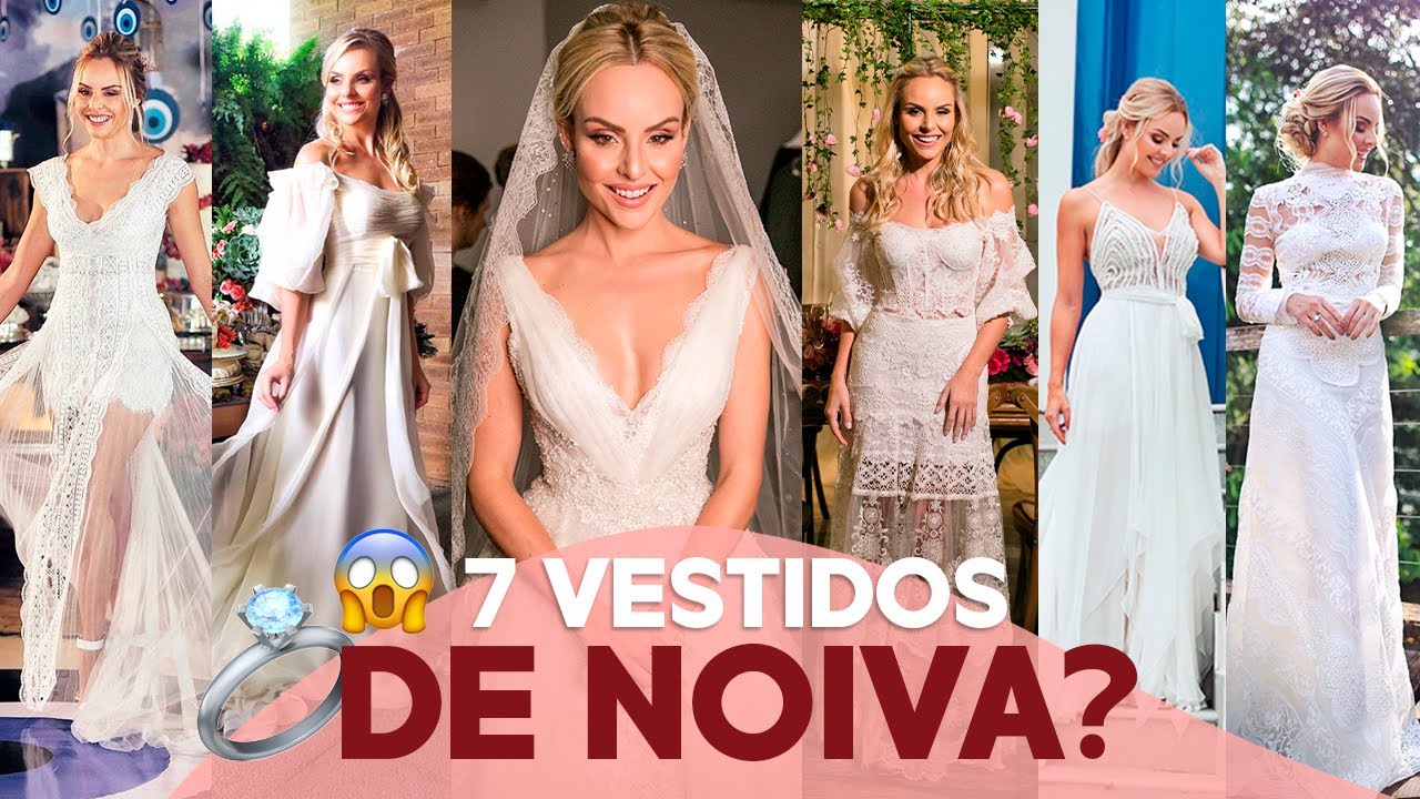 7 VESTIDOS de NOIVA: Noivado, Chá Bar, Pré Wedding, Casamento Religioso e Festa ! | Layla Monteiro