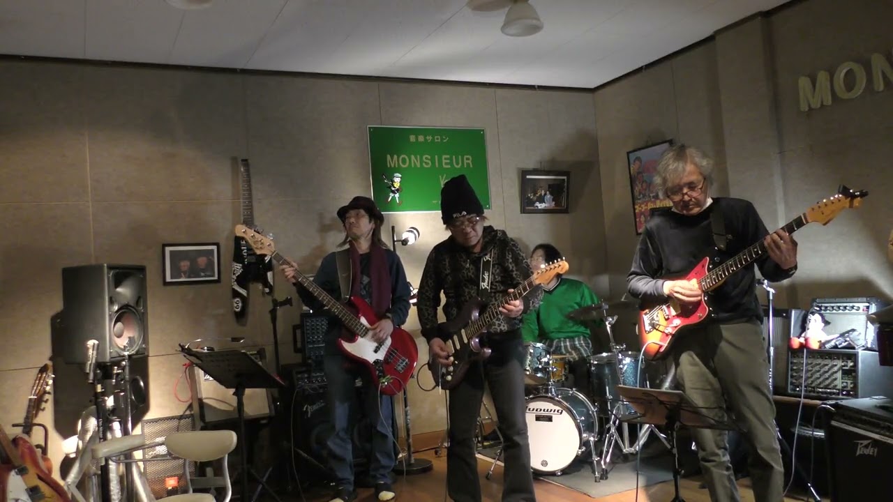「砂に消えた涙」　ベンチャーズ　　　ワンポイントcover