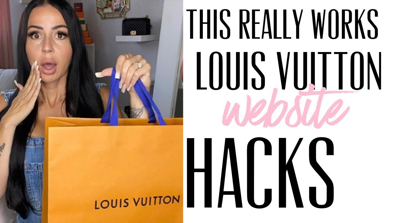 LOUIS VUITTON WEBSITE HACKS AND RESTOCKS PLUS UNBOXING NEW SLG