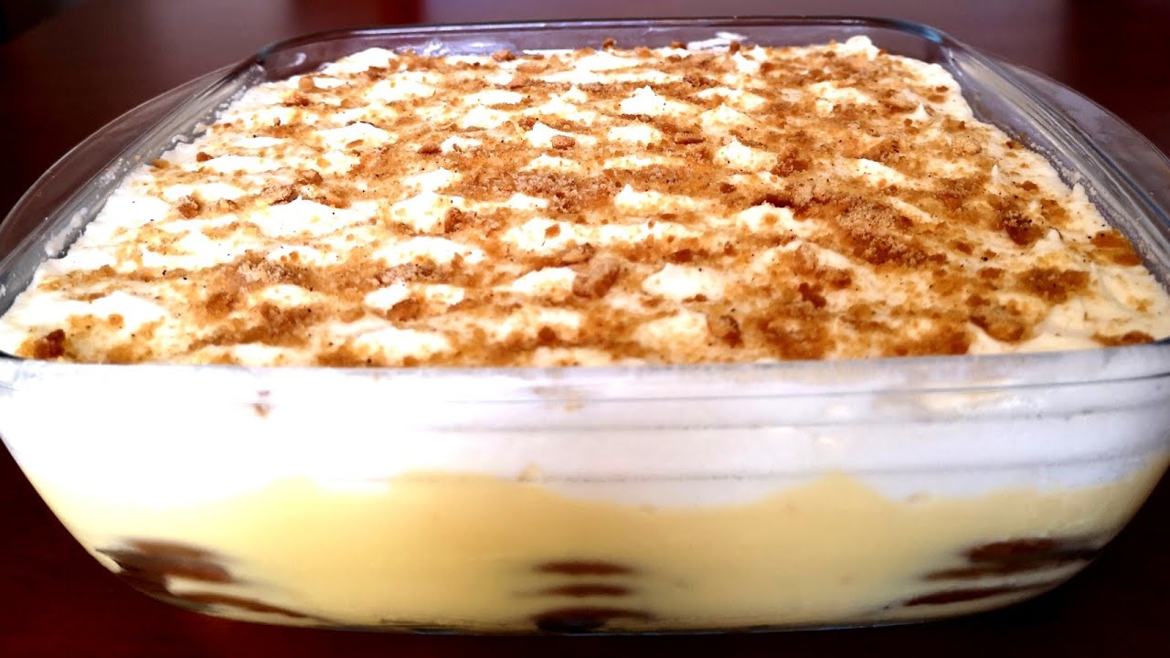 😋🥄POSTRE PORTUGUÉS DE CREMA Y GALLETAS. //BEATRIZ COCINA.