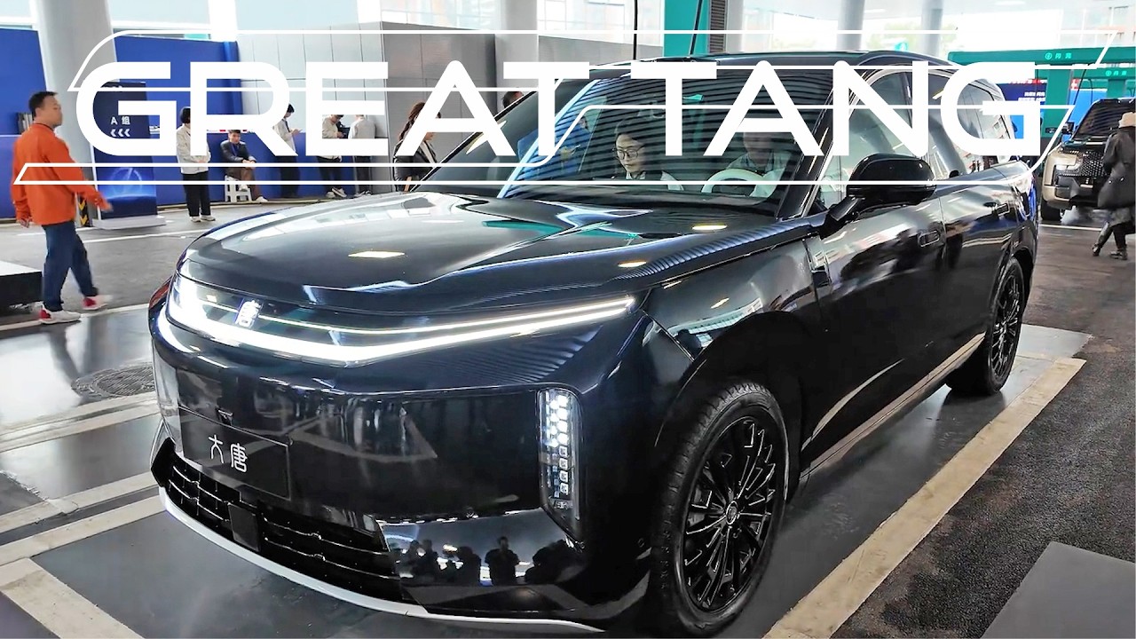 950 км и 784 л.с.?! Новый мощный BYD Tang ПРЕВОСХОДИТ все ожидания по запасу хода электромобиля.