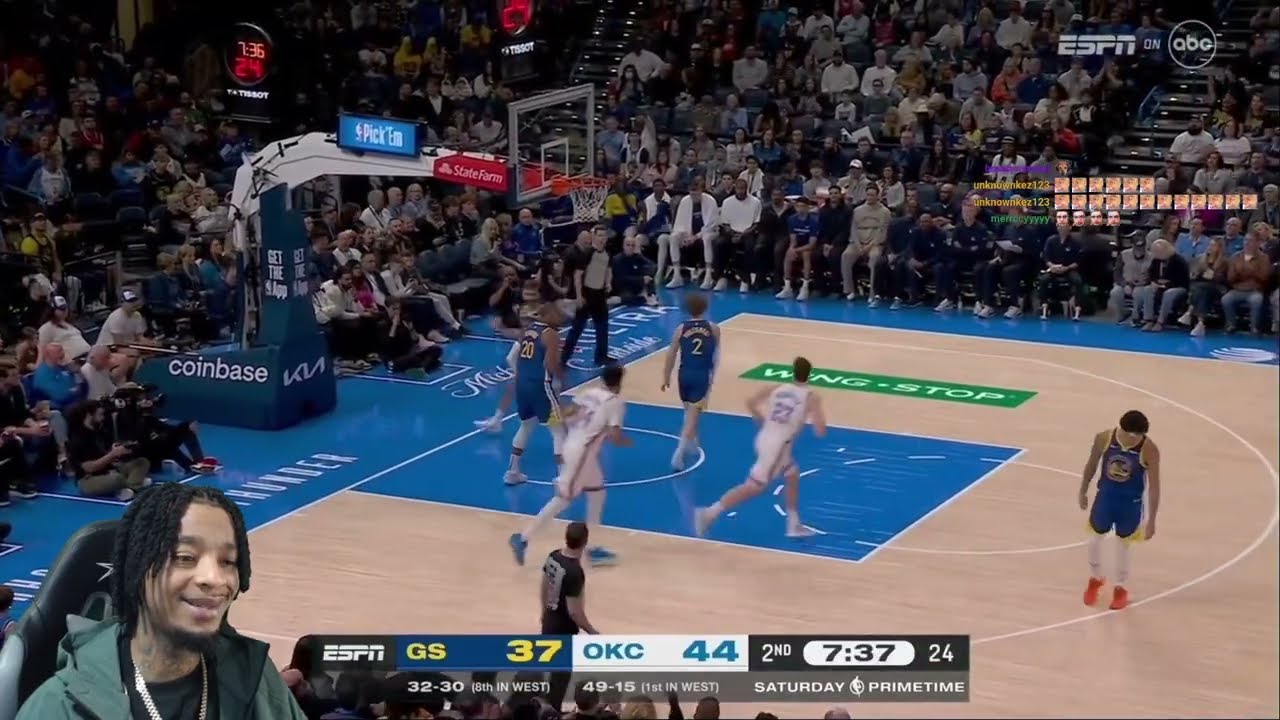 FlightReacts To WARRIORS at THUNDER | FULL GAME HIGHLIGHTS | March 7, 2026!