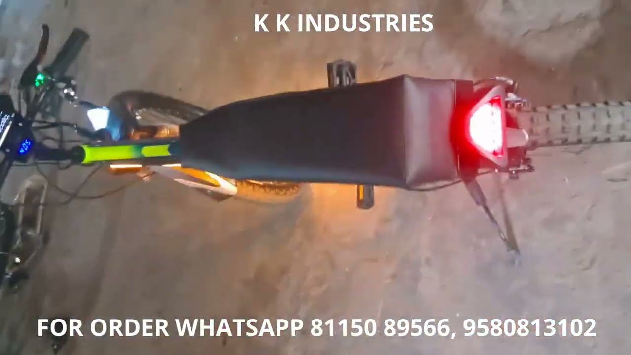 Electric Cycle Knight Rider.Cash on delivery Pan India,send hi on whatsapp  for order