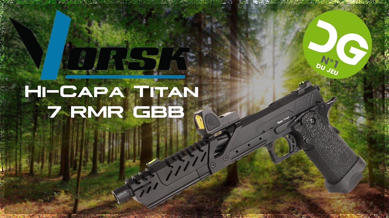 Unboxing Hi-Capa Vorsk® Titan 7 RMR (#UNBOXDG)