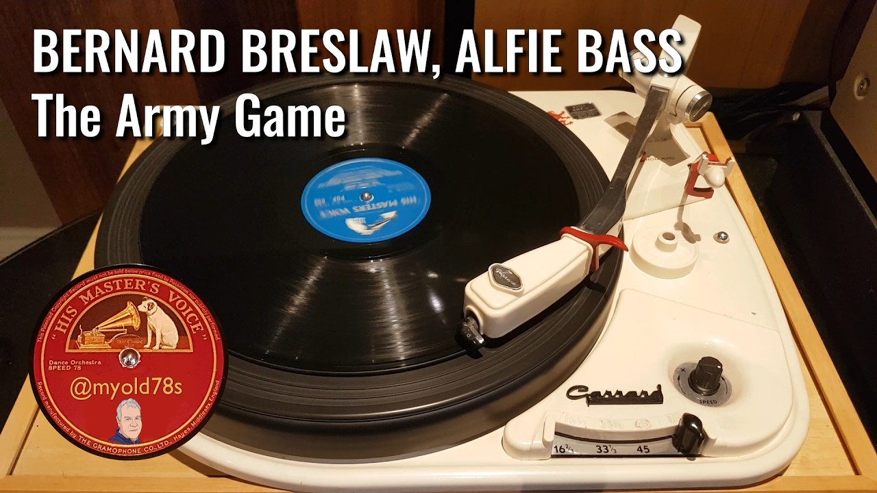 The Army Game - Michael Medwin Bernard Bresslaw Alfie Bass Frank Cordell Orch 1958 78  HMV POP 490