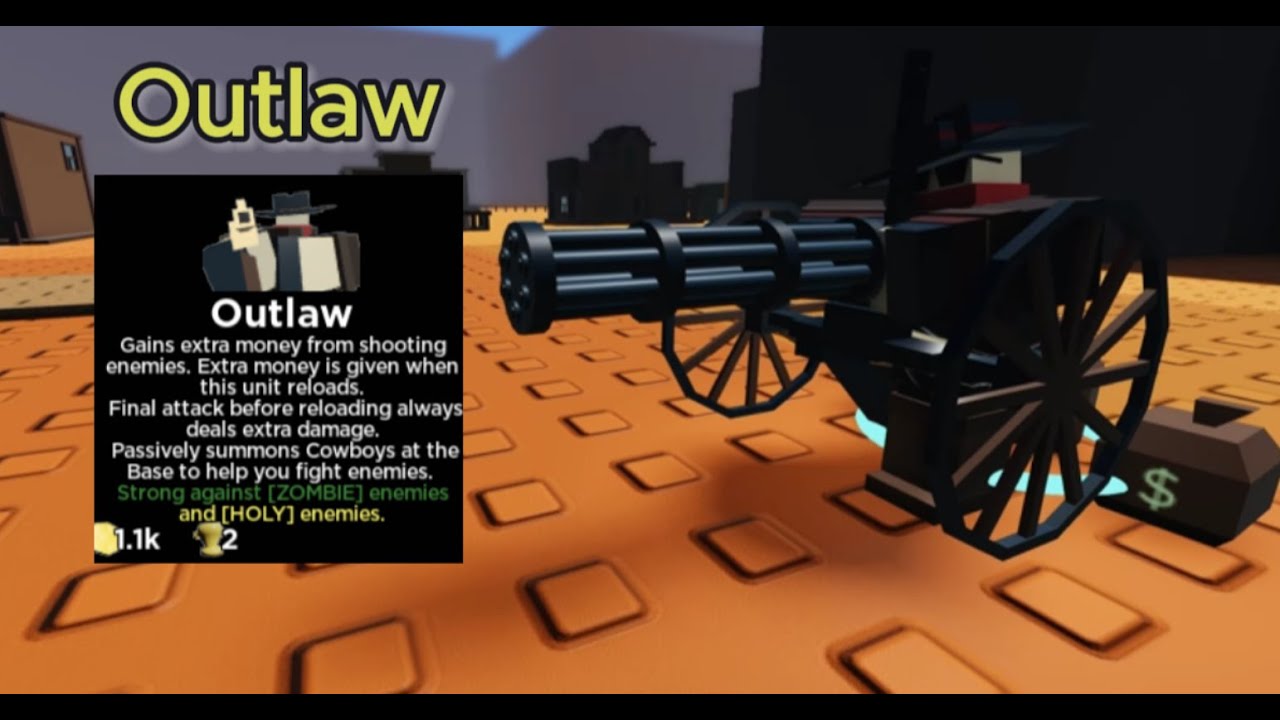 World Tower Defense Outlaw Review (1.9.1)