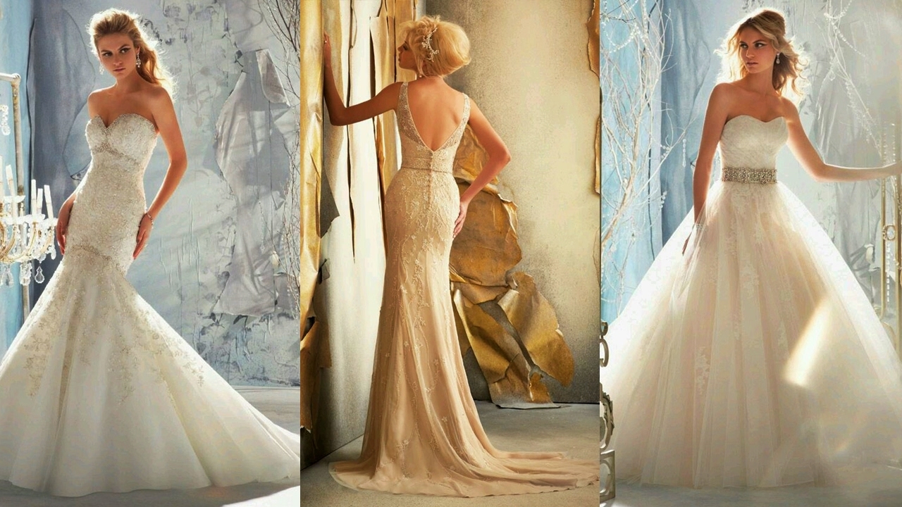 MODA PARA NOVIAS 2017 | HERMOSOS VESTIDOS PARA BODA