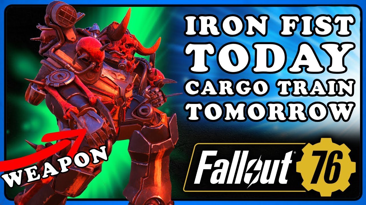 Fallout 76: Unarmed Power Armor Ghoul Build. One Punch Kill. Iron Fist Today, Cargo Train Tomorrow.