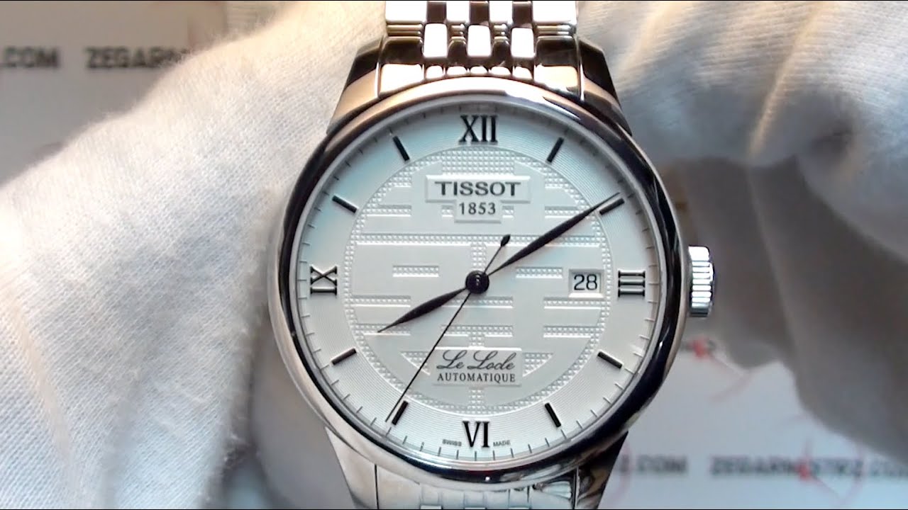 Tissot Le Locle Double Happiness Automatic Gent    T41.1.833.50   www.zegarmistrz.com