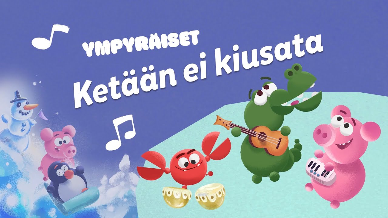 Ket&auml;&auml;n ei kiusata (lyriikkavideo) | Ympyr&auml;iset